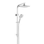 Greens Corban Twin Rail Shower Chrome
