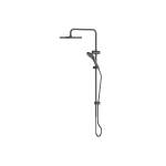 Greens Ashmore Twin Rail Shower Gunmetal