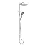 Greens Rocco Twin Rail Shower Chrome