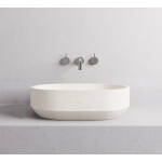 Madu Oval Basin Small - Matte White