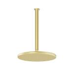 Greens Glide RainBoost Ceiling Shower Brushed Brass