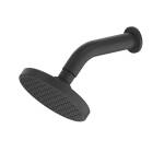 Greens Glide RainBoost Shower Rose with Arm Matte Black