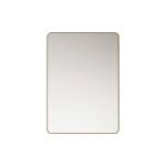 Aluminum Framed 600mm Rectangular Mirror- Brushed Gold