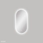 Fienza Empire LED Matte White Framed Mirror, 600 x 1200mm