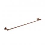 Modern National Mirage Single Towel Rail 600mm Champagne