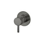 Meir Round Wall Mixer Short Pin Lever - Shadow