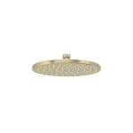 Meir Round Shower Rose 200mm, Tiger Bronze