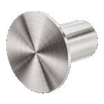 Nero Mecca Robe Hook II Brushed Nickel