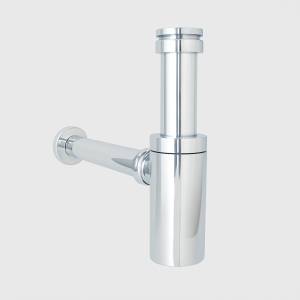 Ovia Round Bottle Trap Chrome