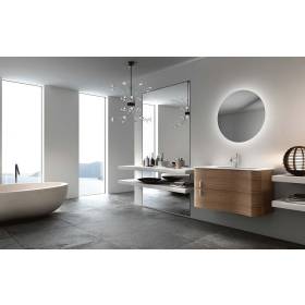 Ablaze 600mm Cool Light Led Mirror Round Back Lit