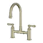 Nero York Bridge Kitchen Set Aged Brass