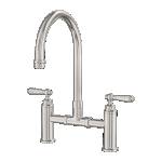 Nero York Bridge Kitchen Set Brushed Nickel