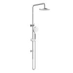 Star Trade 2 in 1 Twin Rail Shower System Chrome