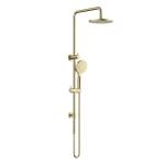 Star Trade 2 in 1 Twin Rail Shower System Brushed Gold