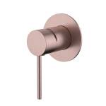 Star Mini Wall Shower Mixer Dusk Champagne