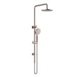 Star Trade 2 in 1 Twin Rail Shower System Dusk Champagne