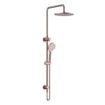 Star Luxury 2 in 1 Twin Rail Shower System Dusk Champagne
