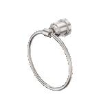 Nero York Towel Ring Brushed Nickel