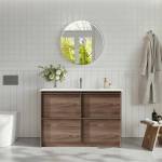 Bella 1200mm Freestanding Cabinet Notaio Walnut