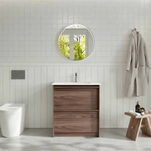 Bella 750mm Freestanding Cabinet Notaio Walnut