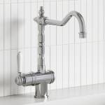 Modern National Bordeaux Kitchen Mixer Chrome