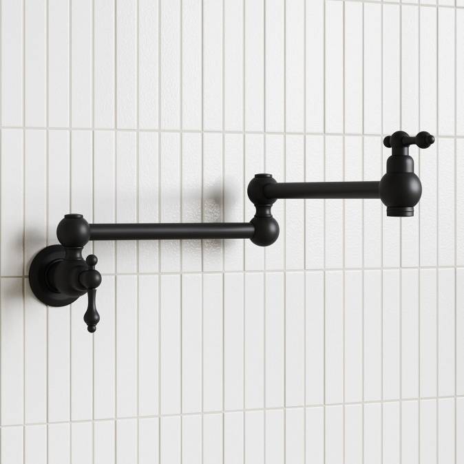 Pot filler black