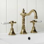 Modern National Bordeaux Basin Set Brushed Bronze