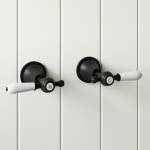 Modern National Bordeaux Wall Top Assemblies Matte Black