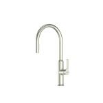 Greens Craft Pulldown Kitchen Mixer with Kitchen Spout Brushed Nickel