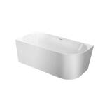 Ovia Nova 1500mm Left Hand Corner Bath Tub Gloss White