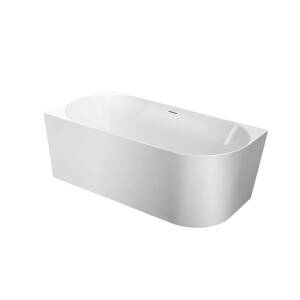 Ovia Nova 1500mm Left Hand Corner Bath Tub Gloss White