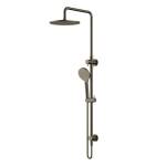 Star Mini 2 in 1 Lux Twin Combination Shower Antique Brass