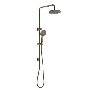Star Mini 2 in 1 Multifunction Twin Shower Antique Brass