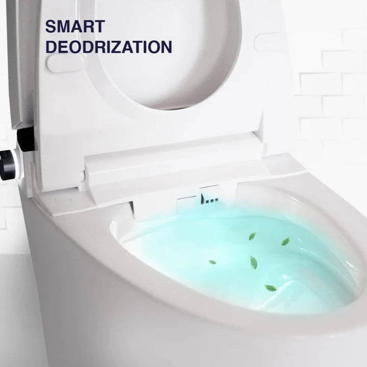 Advanced deodorisation keeps bathroom air fresh