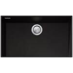 Santorini Black Mega Bowl Undermount Sink